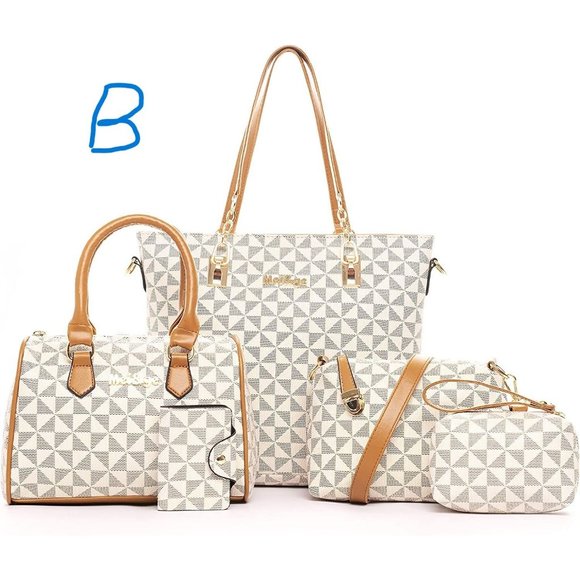 New 6 in 1 bundle * Designer Purses and Handbags - Picture 1 of 9